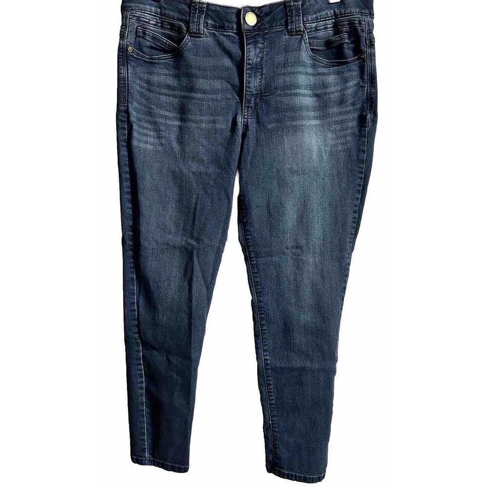 Democracy Womens “Ab” Technology Jeans Blue Size 16 Slimming Comfort BN1873BBL8